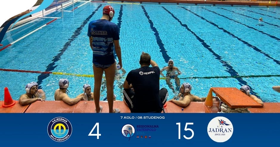 Utakmica sedmog kola Premier vaterpolske lige između Mornara i Jadrana