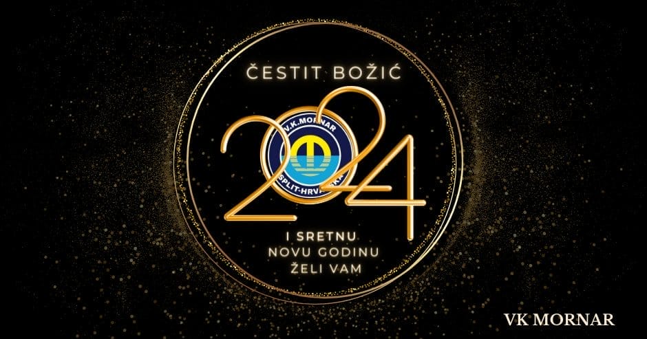 Čestit Božić i Novu godinu želi vam vaterpolski klub Mornar