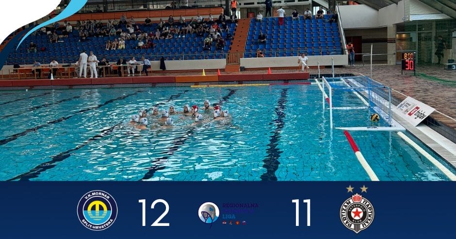 Utakmica Premier regionalne vaterpolske lige između Mornar i Partizan