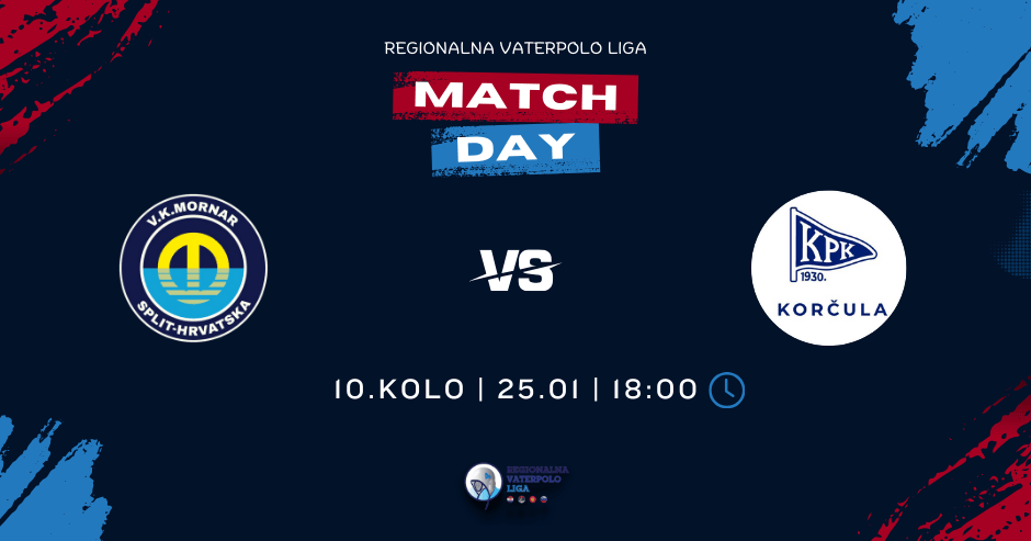 10. kolo a1 regionalne lige, VK Mornar- KPK