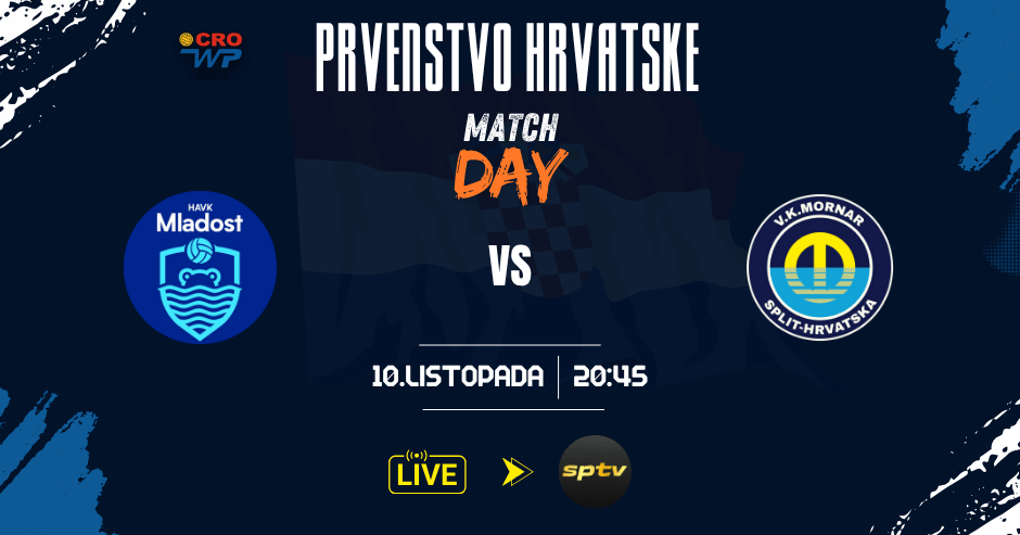 3.kolo vaterpolskog prvenstva Hrvatske