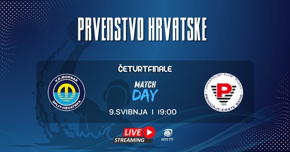 Četvrtfinale vaterpolskog prvenstva hrvatske.